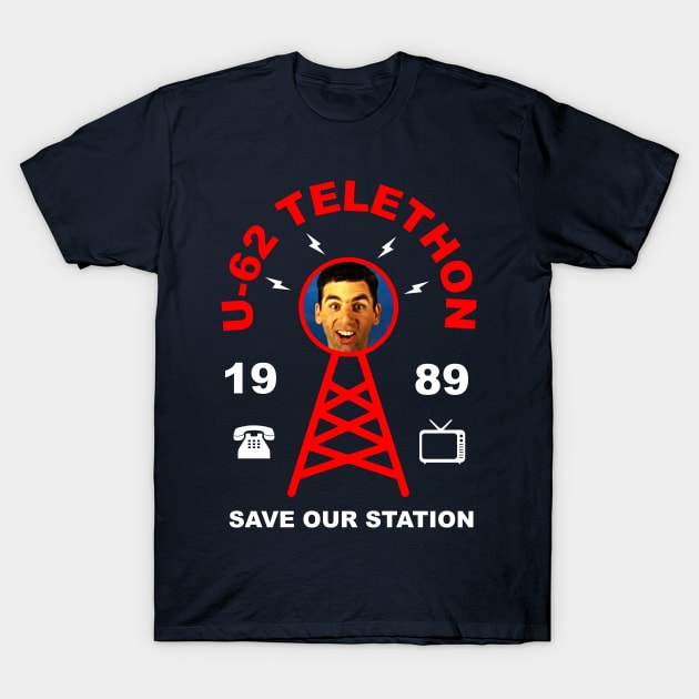 U-62 Telethon with Stanley Spadowski T-Shirt by Meta Cortex